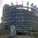 Israeli flag on the ground in the European Parliament